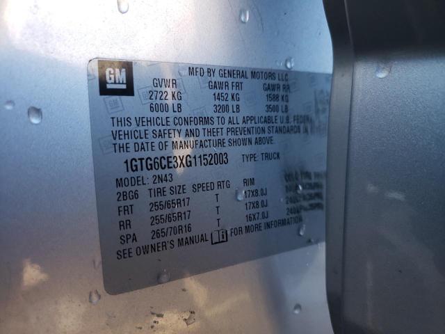 2016 GMC CANYON SLE - 1GTG6CE3XG1152003