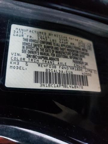 2011 NISSAN VERSA S - 3N1BC1AP9BL468478