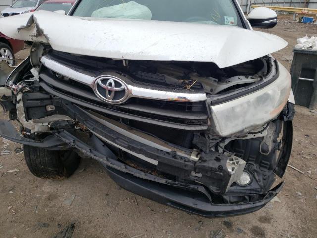 VIN 5TDZKRFH4ES013423 2014 Toyota Highlander, LE no.9