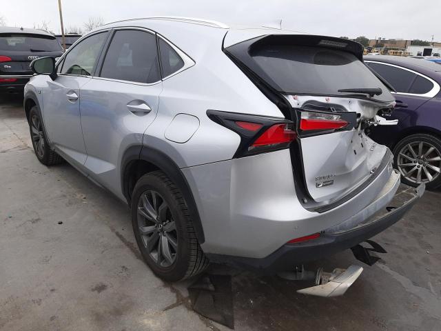 2017 LEXUS NX200T JTJYARBZ9H2055124
