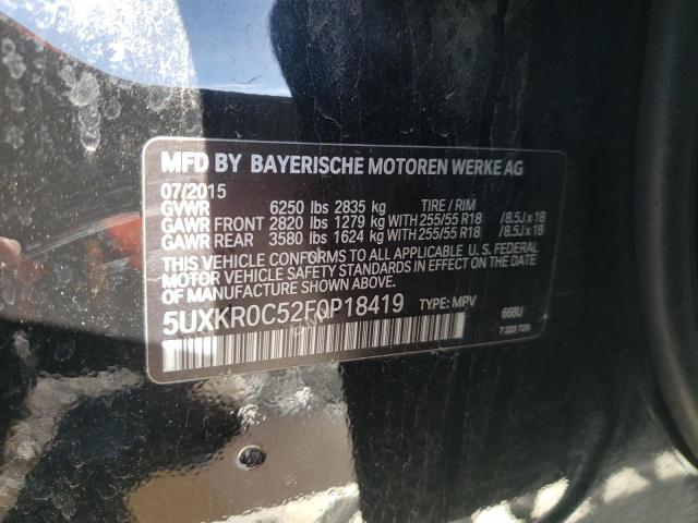 2015 BMW X5 XDRIVE3 - 5UXKR0C52F0P18419