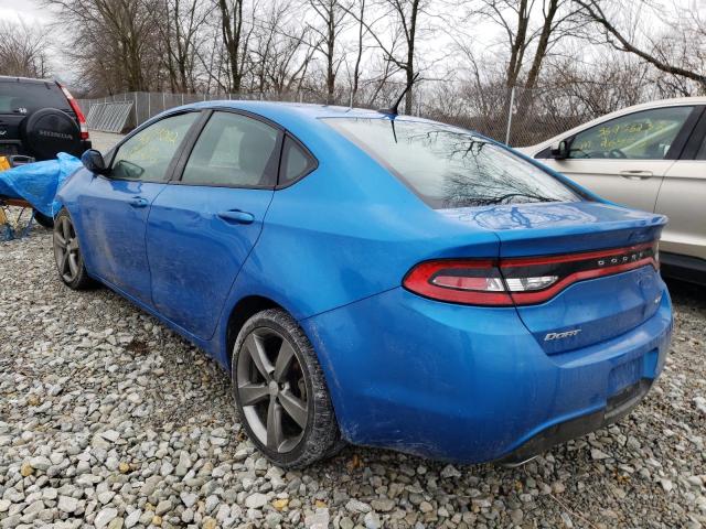 2016 DODGE DART GT 1C3CDFEB8GD592558