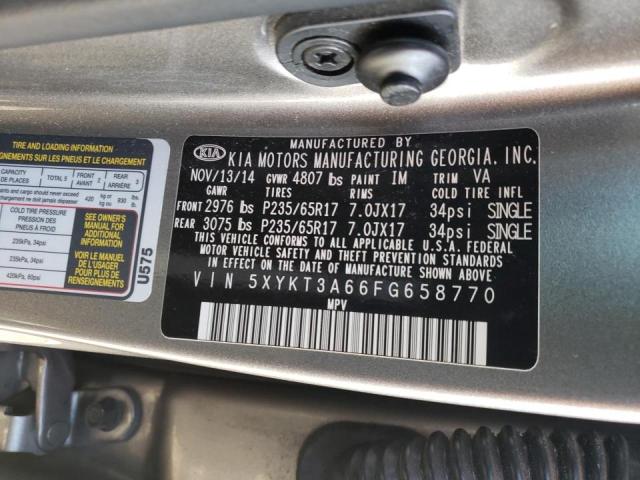 2015 KIA SORENTO LX - 5XYKT3A66FG658770