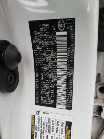 2010 TOYOTA COROLLA BA - 2T1BU4EE5AC194556