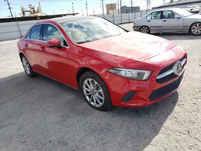 Salvage cars for sale from Copart Sun Valley, CA: 2019 Mercedes-Benz A 220