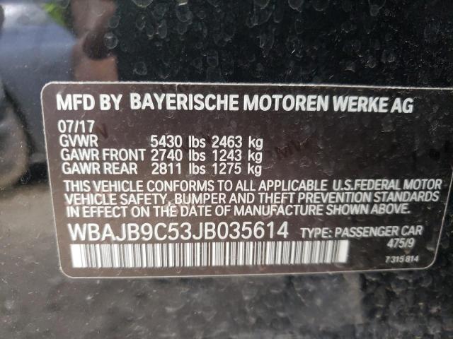 2018 BMW M550XI WBAJB9C53JB035614