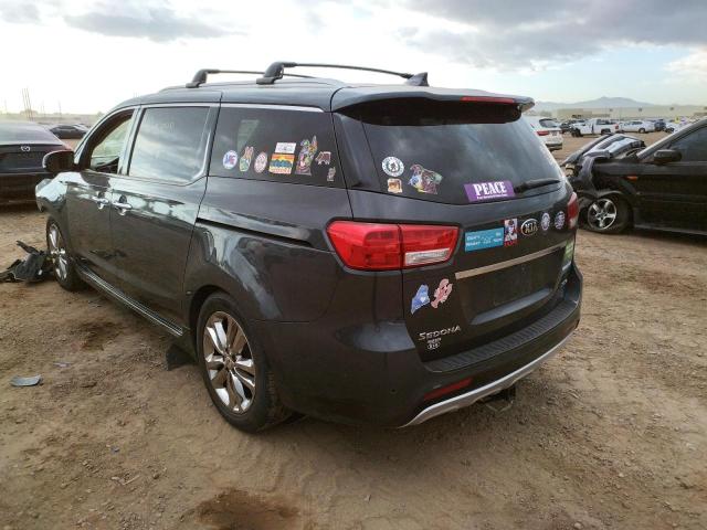 2016 KIA SEDONA SXL KNDME5C10G6155806