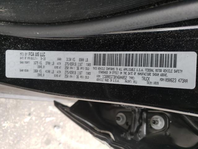 2019 RAM 1500 TRADE 1C6RREGT3KN604052