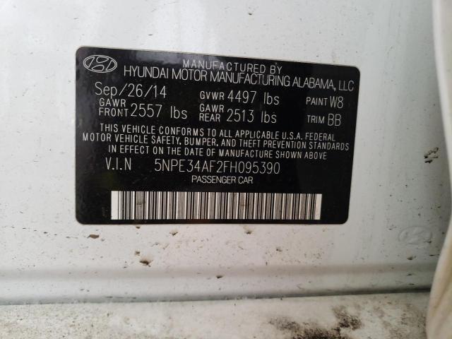 5NPE34AF2FH095390 Hyundai Sonata Spo 2015. Фото: 9