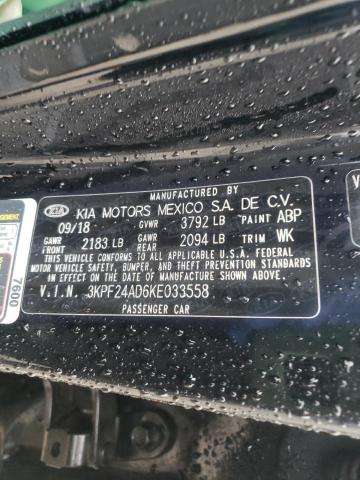 2019 KIA FORTE FE - 3KPF24AD6KE033558