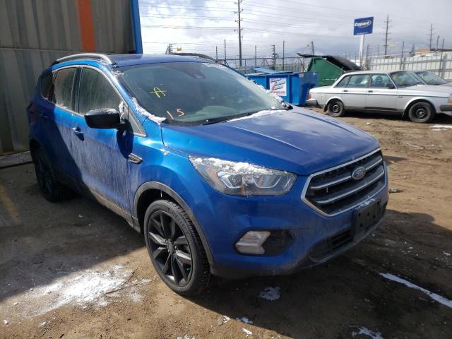Salvage cars for sale from Copart Colorado Springs, CO: 2018 Ford Escape SE