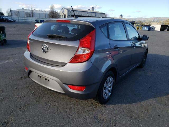 2015 HYUNDAI ACCENT GS KMHCT5AEXFU225616
