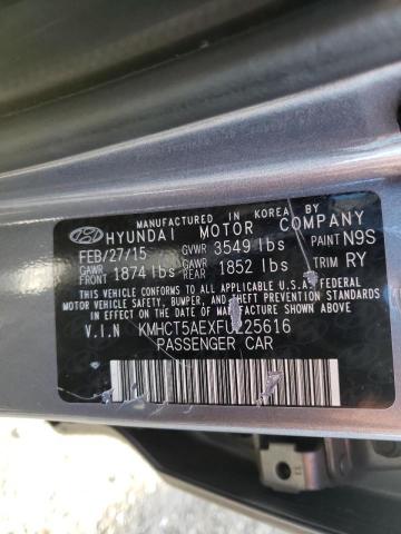 2015 HYUNDAI ACCENT GS KMHCT5AEXFU225616