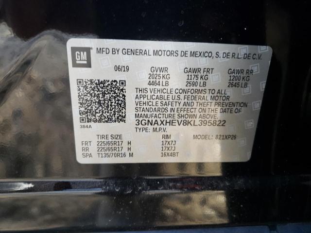 2019 CHEVROLET EQUINOX LS 3GNAXHEV8KL395822