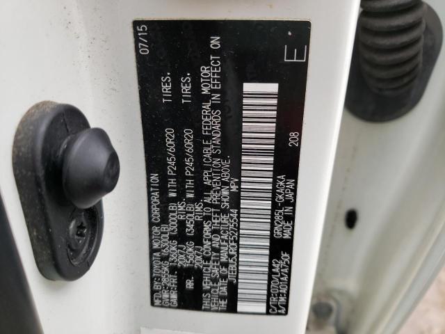 2015 TOYOTA 4 RUNNER - JTEBU5JR0F5275544