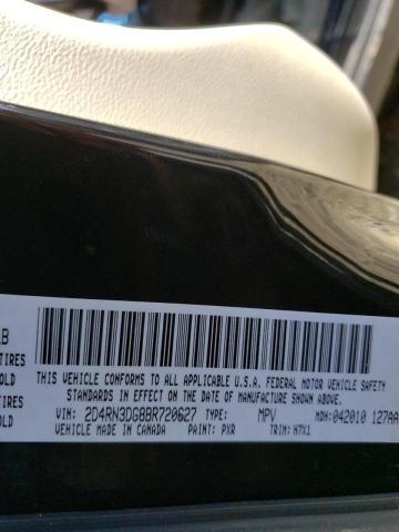 2011 DODGE GRAND CARA - 2D4RN3DG8BR720627