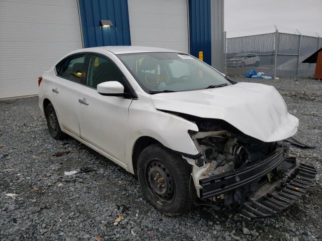 Salvage cars for sale from Copart Elmsdale, NS: 2018 Nissan Sentra S