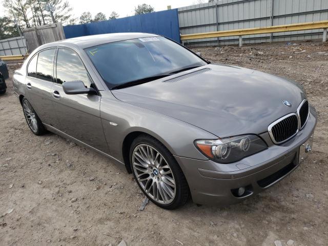 Salvage cars for sale from Copart Florence, MS: 2008 BMW 750 I