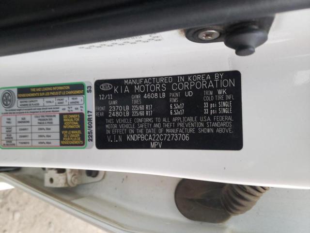 KNDPBCA22C7273706 Kia Sportage L 2012. Фото: 9