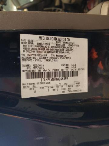 1FAHP35N78W266389 Ford Focus Se 2008. Фото: 9