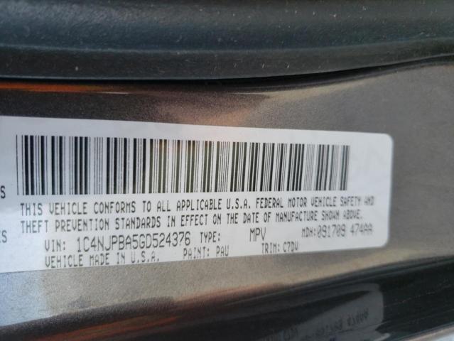 2016 JEEP PATRIOT SP 1C4NJPBA5GD524376