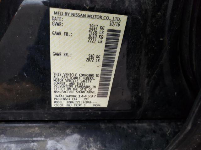 1N4AL3APXHC144597 Nissan Altima 2.5 2017. Фото: 9