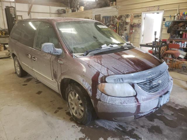 Salvage cars for sale from Copart Billings, MT: 2002 Chrysler Town & Country