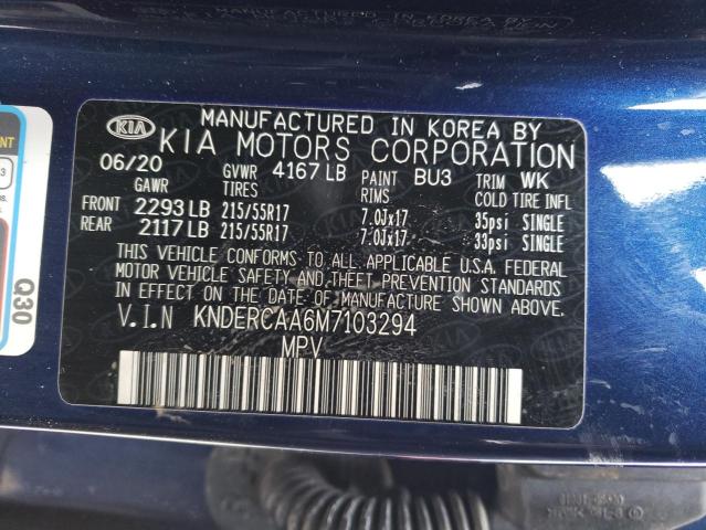 2021 KIA SELTOS EX KNDERCAA6M7103294