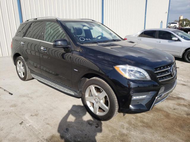Salvage cars for sale at Apopka, FL auction: 2012 Mercedes-Benz ML 550 4matic