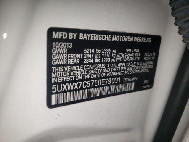 2014 BMW X3 XDRIVE3 - 5UXWX7C57E0E79001