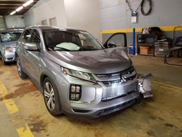 Salvage cars for sale from Copart Mocksville, NC: 2021 Mitsubishi Outlander