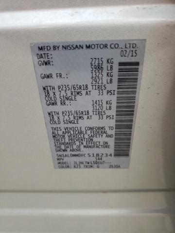 2015 INFINITI Q60 5N1AL0MM0FC518234