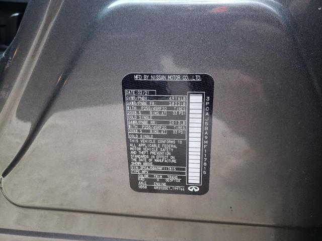 2021 INFINITI QX50 LUXE 3PCAJ5BA9MF117815