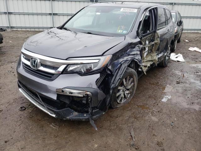 5FNYF6H57KB016110 Honda Pilot Exl 2019. Фото: 1