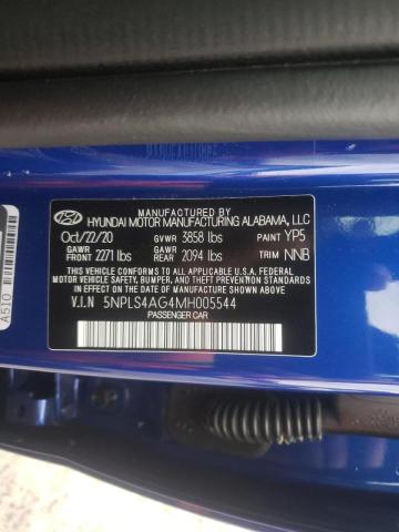 5NPLS4AG4MH005544 Hyundai Elantra Se 2021. Фото: 9