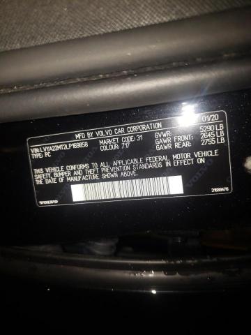 2020 VOLVO S90 T6 OCE LVYA22MT2LP169858