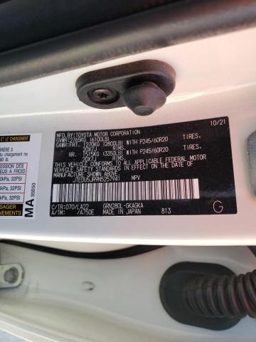 2022 TOYOTA 4RUNNER NI JTEDU5JR9N5257941