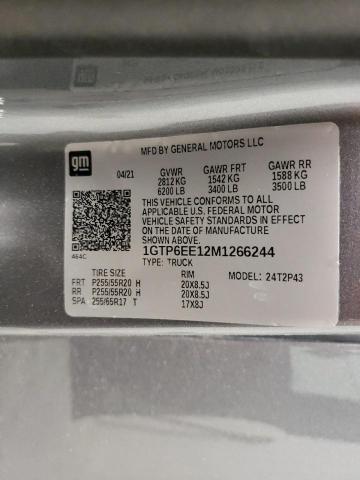 2021 GMC CANYON DEN 1GTP6EE12M1266244