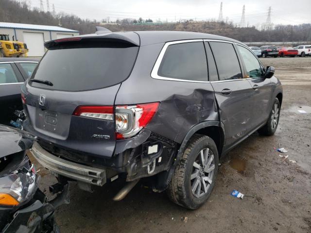 5FNYF6H57KB016110 Honda Pilot Exl 2019. Фото: 3