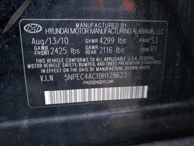 5NPEC4AC1BH128623 Hyundai Sonata Se 2011. Фото: 9