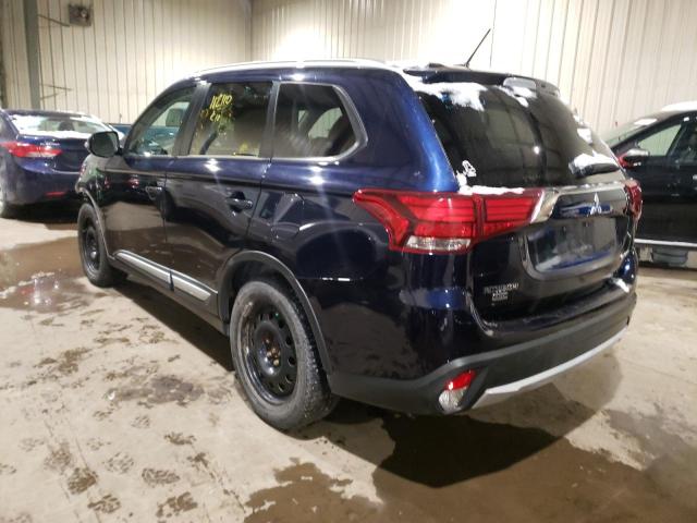 MITSUBISHI OUTLANDER 2016 BLUE Photo 3