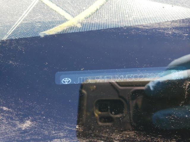 2021 TOYOTA PRIUS LE JTDL9MFUXM3023231