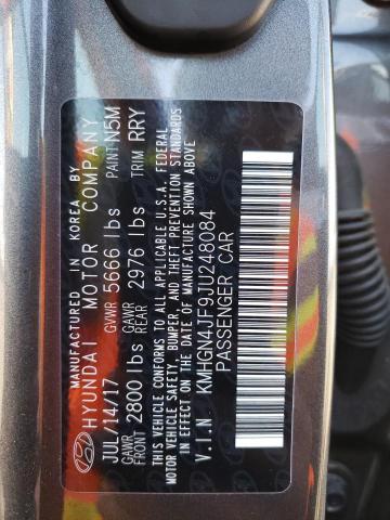 2018 GENESIS G80 ULTIMA KMHGN4JF9JU248084