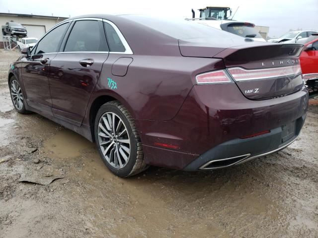 2017 LINCOLN MKZ SELECT 3LN6L5D91HR648221