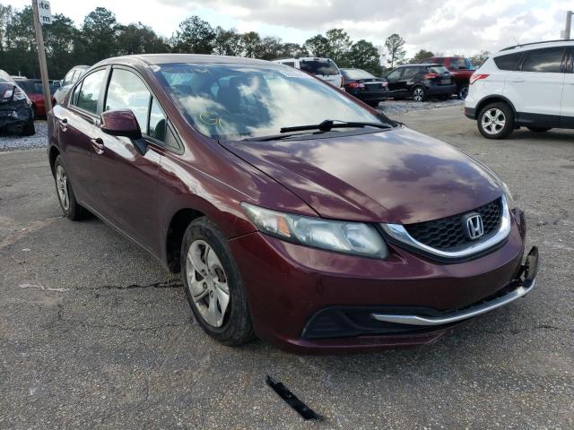Salvage cars for sale from Copart Eight Mile, AL: 2013 Honda Civic LX