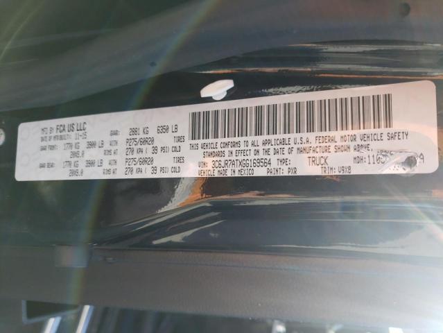 2016 RAM 1500 ST - 3C6JR7ATXGG169564