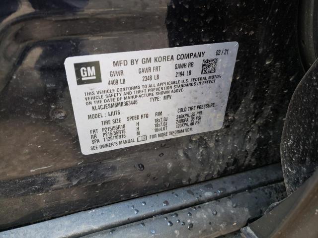 2021 BUICK ENCORE PRE KL4CJESM6MB363446