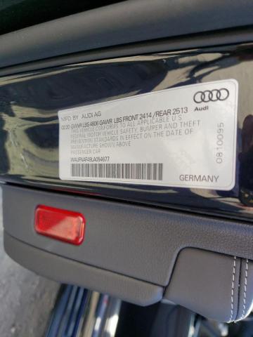 2020 AUDI A4 PRESTIG WAUFNAF49LA054677