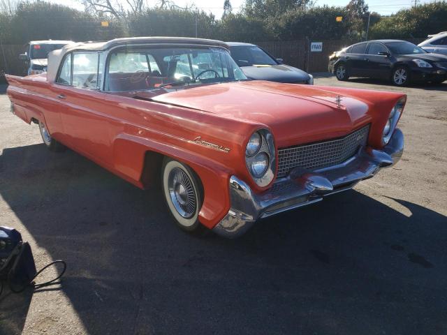 Lincoln Continental salvage cars for sale: 1958 Lincoln Continental