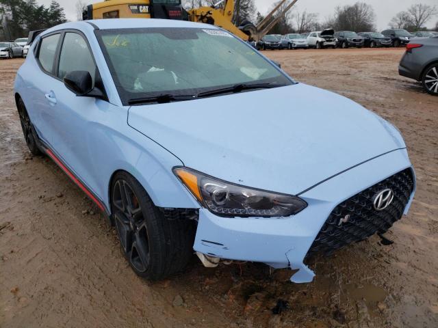 Salvage cars for sale from Copart China Grove, NC: 2019 Hyundai Veloster N